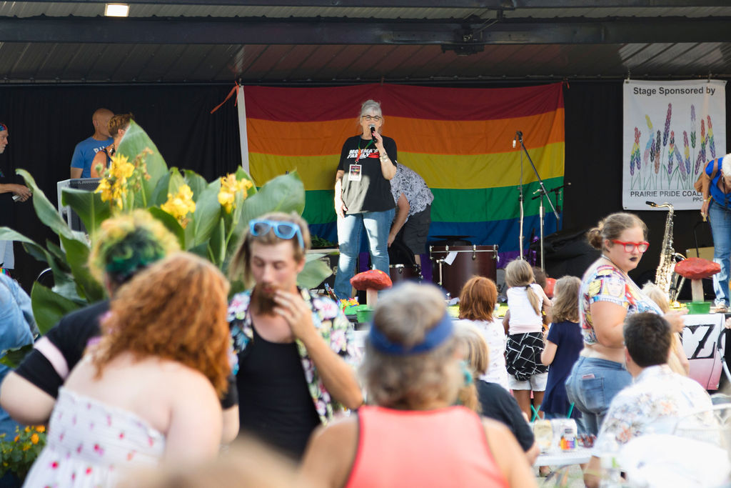 Ιδιοκτήτης μπιστρό/διοργανωτής Pride Jan Lancaster